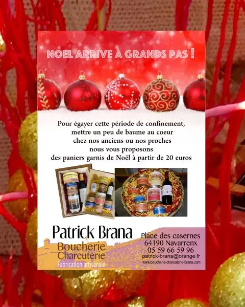 Paniers garnis Boucherie Brana Navarrenx (64)